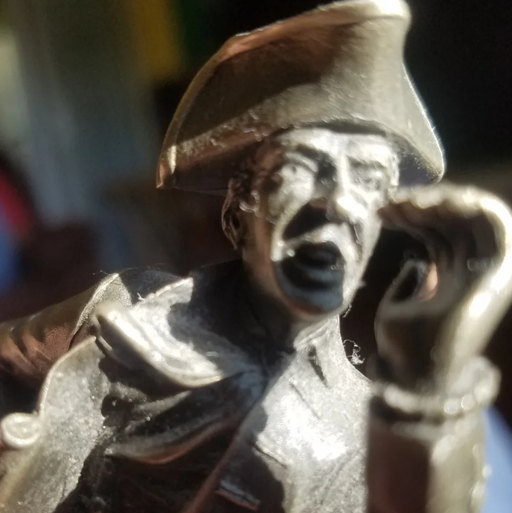 Franklin Mint 1975 Pewter statue